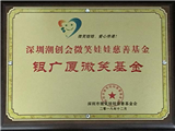“微笑娃娃 爱心传递”奖牌